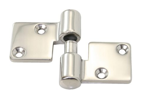 Zsanér, kiemelhető – Lindemann, AISI316 rozsdamentes acél, precíziós öntvény, 92x36mm, balos