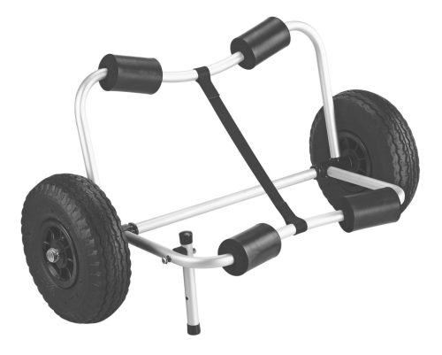 Kajak, kenu, szörf, jolle szállító kocsi, Optimistenzubehör, 9" pneumatikus kerekek