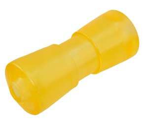 V-kielgörgő, Rollen und Bugpuffer, polimer, persely nélkül, 76,0x200mm, iD=17,5mm, átlátszó