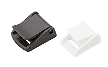 Gurtpánt csat, Gurtschnallen|Hebelverschluss-Schnallen, nylon, 20 mm, fekete, 10 db