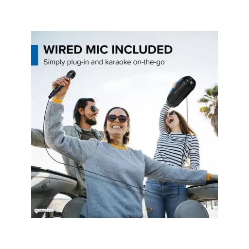 GEMINI GGO-230L Bluetooth Party Hangszóró Aktív Hangszóró