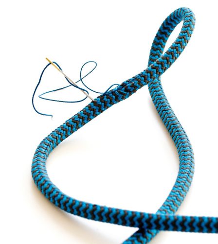 Gleistein RollerTwin Végtelenített Kötél, Gleistein, Dyneema/PES/Technora, Kék/Fekete, 14mm