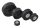 Görgő, golyóscsapágyas, Rollen|kugelgelagert – POM, 52x15mm, 6,5mm furat