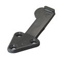 Kormányrögzítő Clips, Rudersicherung, POM, 53mm, 20°, 10db