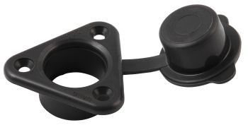 Kábelátvezető tömszelence sapkával, Lindemann, nylon, fekete, iD21mm, 10db
