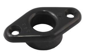 Decksdurchvezetés, Lindemann, nylon, 12mm, fekete, 10 db