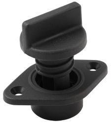 Kábel tömszelence, Lindemann, Nylon, csavaros, fekete, 18mm iD, 10db