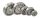Görgő, golyóscsapágyas - Rollen|kugelgelagert, rozsdamentes acél, 16x5mm, 3,2mm furattal