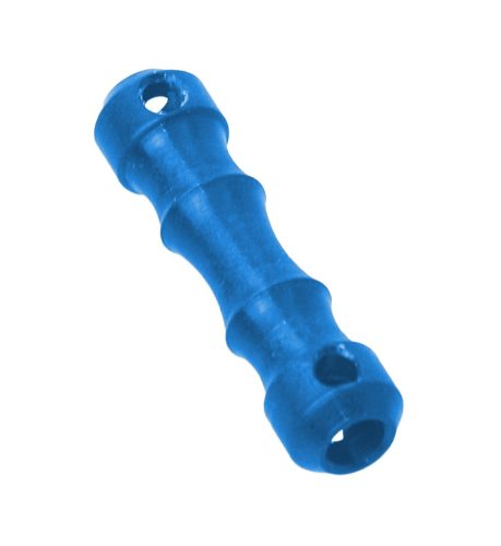 Kötélcsont, Allen, Alumínium, 2-4mm kötélhez, Kék, 6mm