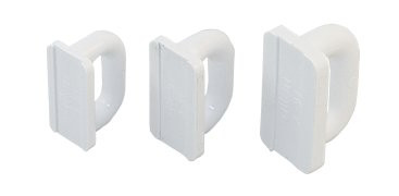 Vitorlarögzítő, Allen – Nylon, fehér, 22mm, 100db