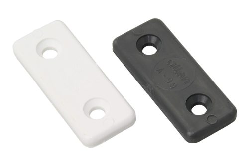 Féktalp lemez, ALLEN, nylon, 47mm, fehér, 10db