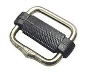 Gurtcsat, mozgó nylon nyelvvel, rozsdamentes acél, 25mm-es hevederhez, 10db