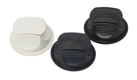 PERFIX gomb, Druck- und Drehknöpfe|Perfix, műanyag, fekete, PERFIX® vevőkhöz, 10db