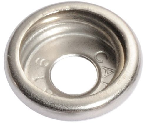Lindemann sorkapocs, Druck- und Drehknöpfe|CAF316, rozsdamentes acél AISI 316, duplex rugóval, A4, 100db