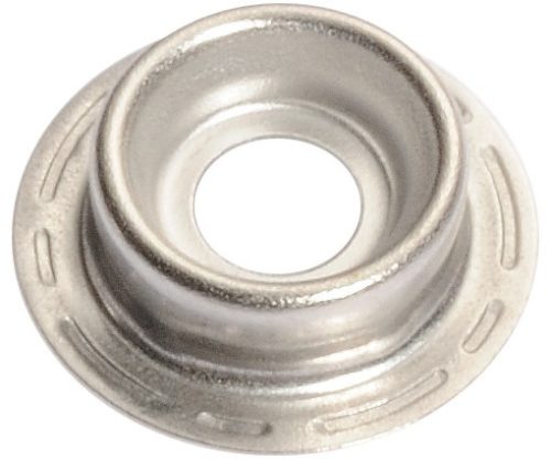 Rögzítőcsap lemezcsavarral, Druck- und Drehknöpfe, A4 rozsdamentes acél, 5,2x16mm, PZ2, 100db