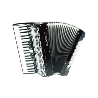   GOLDENCUP JP2008 41 BILLENTYŰS 120 BASSZUS 7+2 Fekete Harmonika