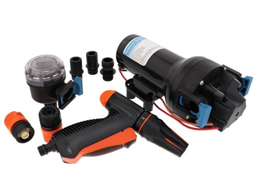 Víznyomásszivattyú, Jabsco HotShot, 4.8 bar, 22.7 l/perc, 12V