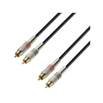 ADAM HALL K3TCC0300 RCA-RCA 3 m Audio kábel