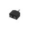ADAM HALL K4AYMF3MM3 2 x 3,5 sztereó - 3,5 sztereó adapter