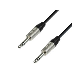  ADAM HALL K4BVV0150 6,3 sztereó-6,3 sztereó 1,5 m audio kábel