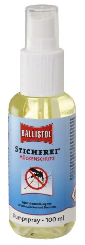 Szúnyog- és rovarriasztó spray, Ballistol Stichfrei, 100ml