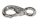 Rögzített szemes karabiner, Leinenhaken|KK, rozsdamentes acél, 53mm