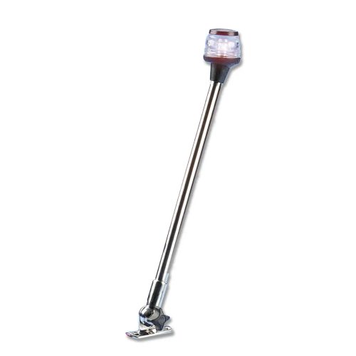 Halogén összecsukható rúdlámpa, TREM, fekete, 230 mm magas