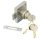 Hengerzár, felületre szerelhető, LAMP-SUGATSUNE, nikkelezett sárgaréz henger, 3 Hi-Tec kulccsal, Ø 22 mm henger, 24 vagy 30 mm hengerhossz