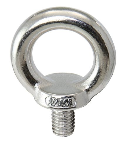 Szemes csavar, Augbolzen|Edelstahl 1.4301, A2 rozsdamentes acél, DIN 580, M6, 16mm szem