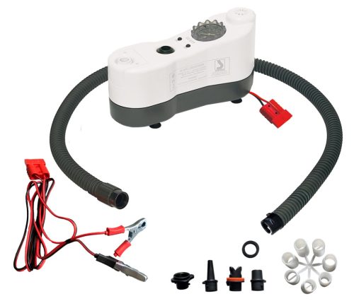 Elektromos pumpa, SCOPREGA – 12V, 1,2 bar, 420L/min, Manométerrel