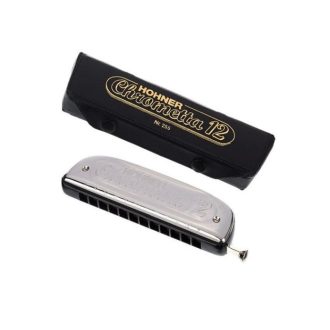 HOHNER 255/48 CHROMETTA 12   G kromatikus szájharmonika