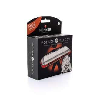   HOHNER GOLDEN MELODY Progresszív D diatonikus szájharmonika