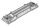 Anód, Honda – Alumínium, 148x36x15mm, Honda BF 25-50PS tükörtartóhoz