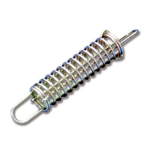 Lengéscsillapító TREM, horganyzott acél, 64 mm átmérő, 320 mm hossz