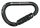 Karabiner, HMS Twist-Lock, KONG, Alumínium, fekete, 12x116mm