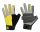 Vitorlás kesztyű, KONG ALEX – Velúr, DuPont™ Kevlar® erősítéssel, 3 ujjas, Sárga/Fekete, XXL méret