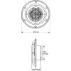 Szellőző ventilátor, Lüfter|smart SOLAR, rozsdamentes acél burkolattal, napelem, 25m³/óra, SMART VENT 300