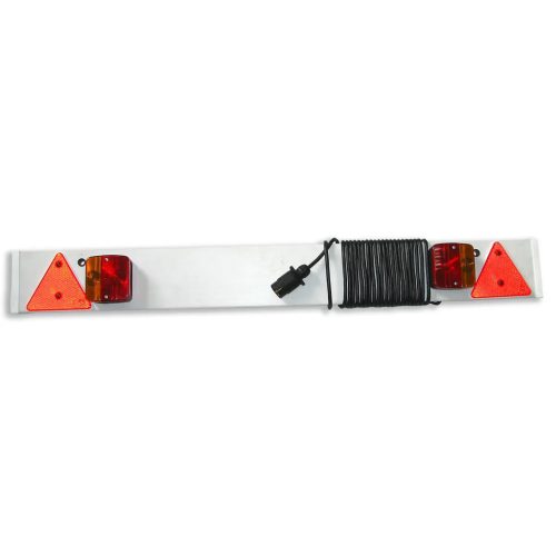 Hátsó műanyag rúd lámpákkal, TREM, 122 cm