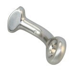 Huzalfeszítő T-terminál szemes véggel, Trapez-Beschläge, A4 rozsdamentes acél, 4 mm-es kötélhez, T=9mm