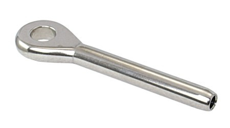 Kábelsaru, Walzterminals, A4 rozsdamentes acél, 3mm, 6,5mm szem