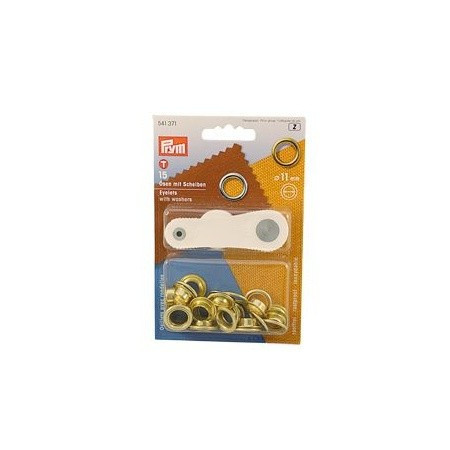 Prym patent szem szett ütőszerszámmal, 11 mm, 15 db