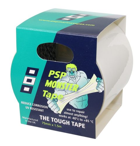 Ragasztószalag, PSP MARINE TAPES, UV- és tengervízálló, -40°C - 85°C, 75mm x 1.5mtr