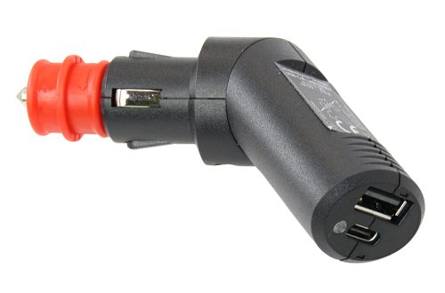 USB Töltő, Lindemann – Hajlékony, 12/24V, 5V 3,6A, USB-A és USB-C