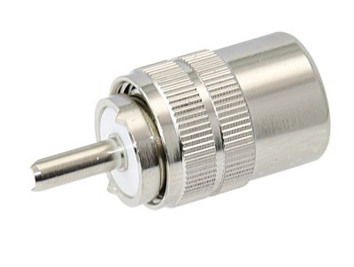 Koaxiális csatlakozó, Steckverbindungen|Koaxial, RG213 kábelhez, csavaros, 10mm, 0-300 MHz