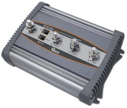 Akkumulátor töltéselosztó relé, QUICK, MOSFET, 12/24V 220A, 3 kimenet