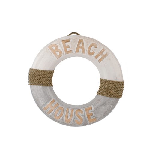 Mentőöv ( csak dekorációs célra ) fa beach house