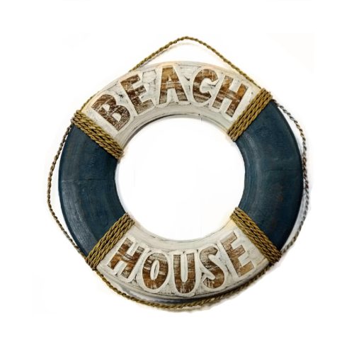Mentőöv ( csak dekorációs célra ) fa beach house