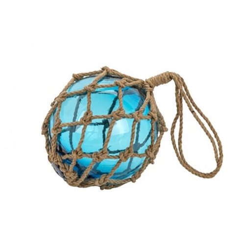 Világoskék Üvegbója 31 cm