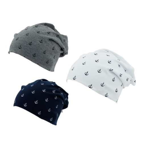 Sapka, beanie, horgony minta