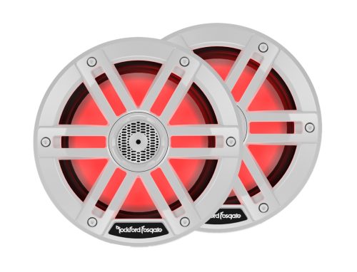 Hangszóró, 165mm, 65W, Rockford-Fosgate Color Optix, fehér, 2-utas, 75W RMS, 300W Peak
